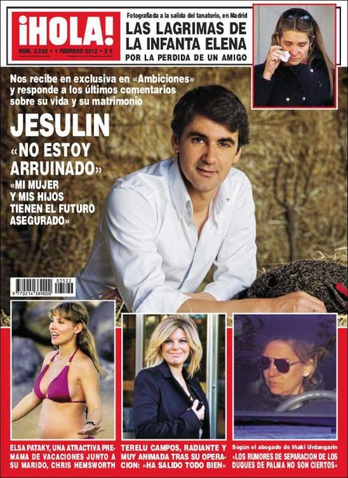 Hola portada 25 enero 2012