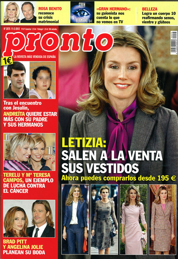 PRONTO portada 6 febrero 2012