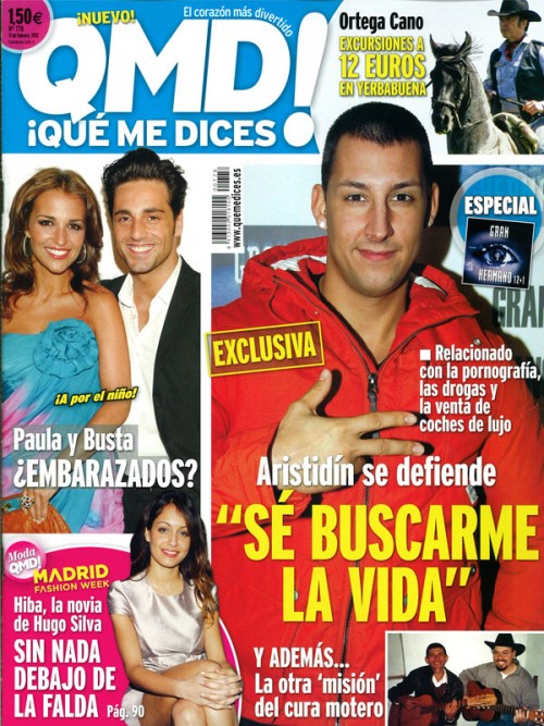 QUE ME DICES! portada 6 febrero 2012