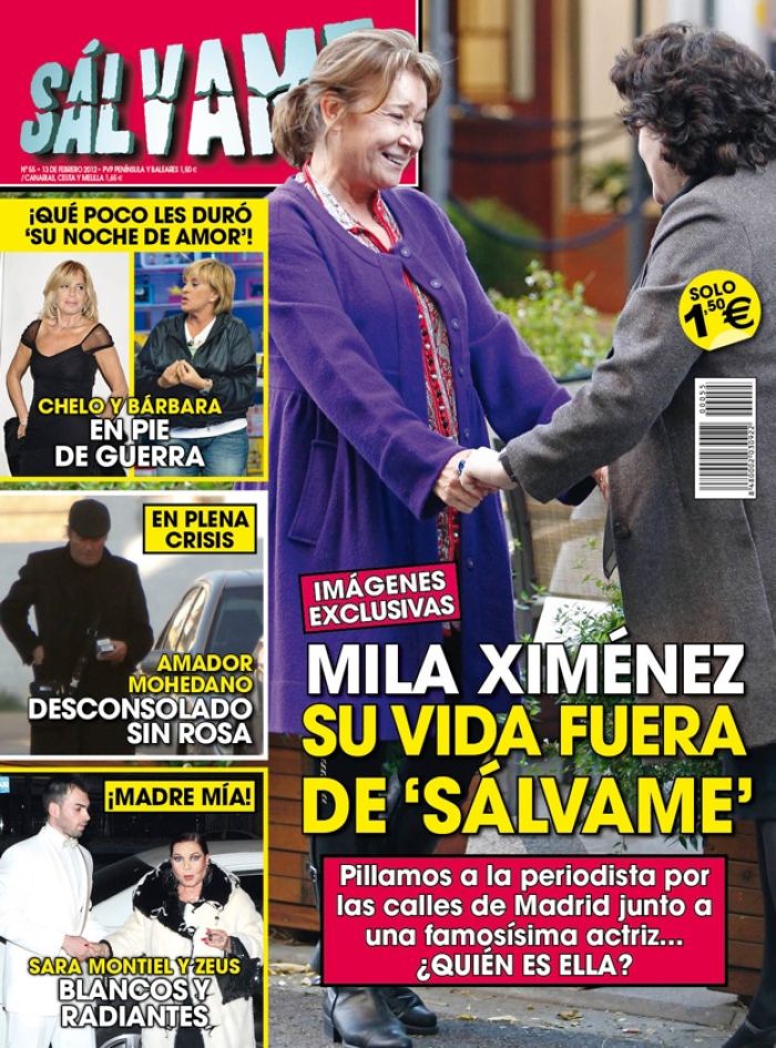 SALVAME portada 8 febrero 2012