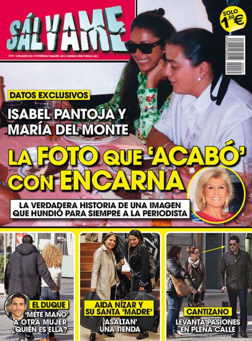 SALVAME portada 6 marzo 2012