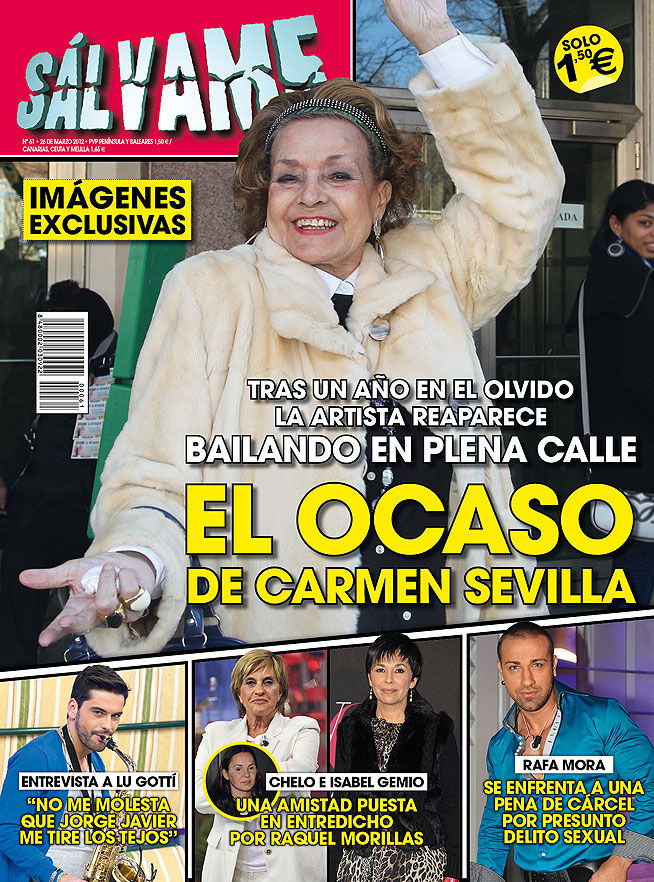 SALVAME portada 20 marzo 2012