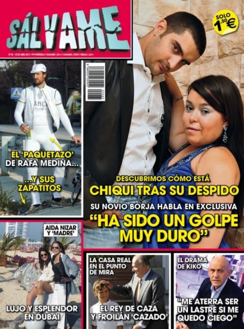 SALVAME portada 17 abril 2012