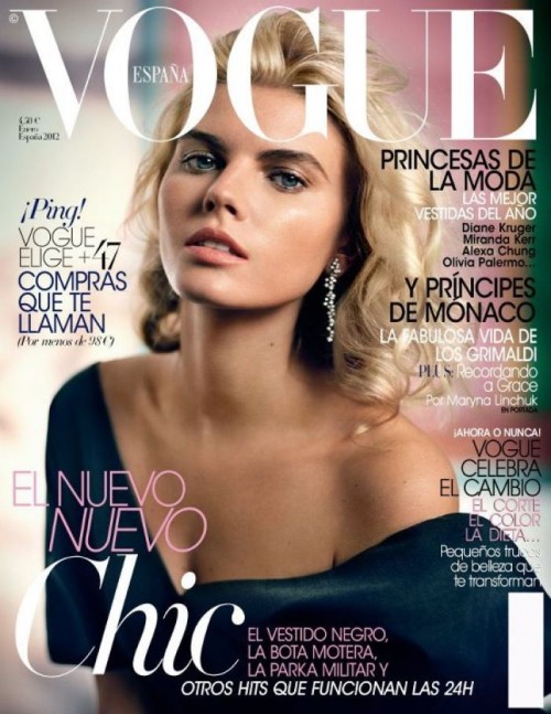 VOGUE portada Enero 2012