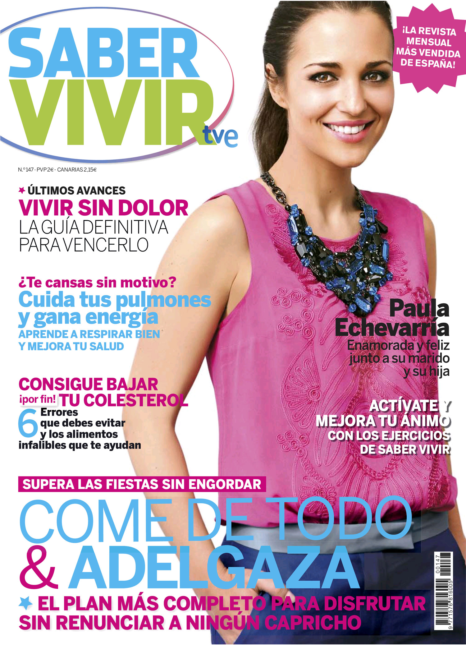 SABER VIVIR portada Enero 2013