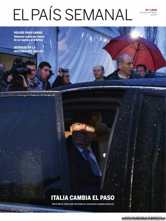 EL PAIS SEMANAL portada 24 de febrero 2013