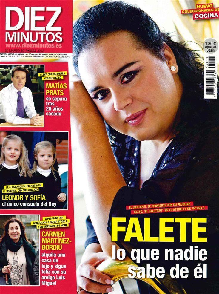 DIEZ MINUTOS portada 13 de marzo 2013
