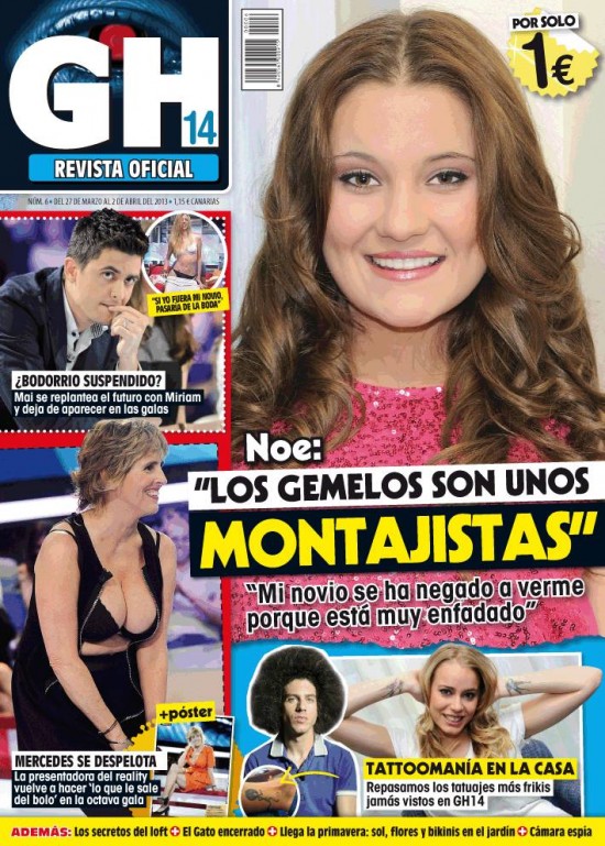 GRAN HERMANO portada 27 de marzo 2013