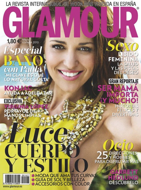 GLAMOUR portada Mayo 2013
