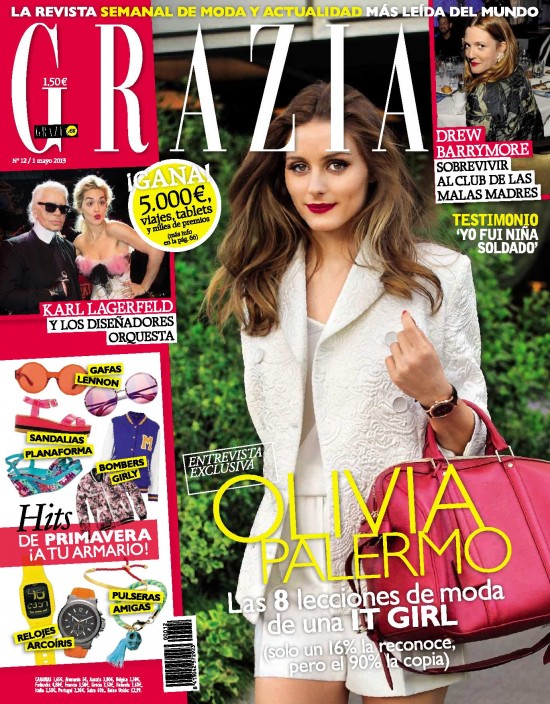 GRAZIA portada 01 de MAyo 2013