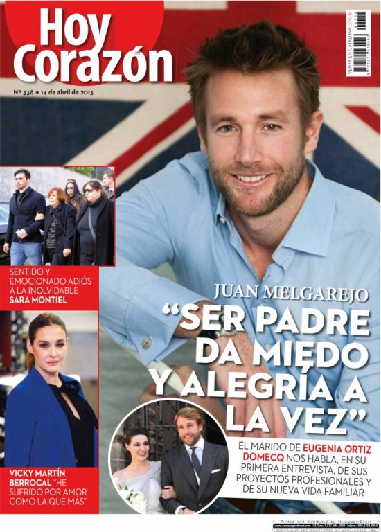HOY CORAZON portada 15 de Abril 2013