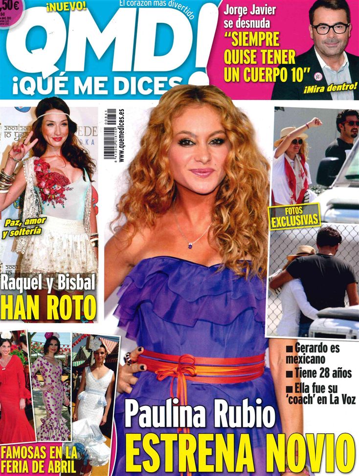 QUE ME DICES portada 22 de Abril 2013