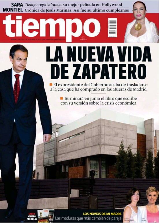 TIEMPO portada 14 de Abril de 2013