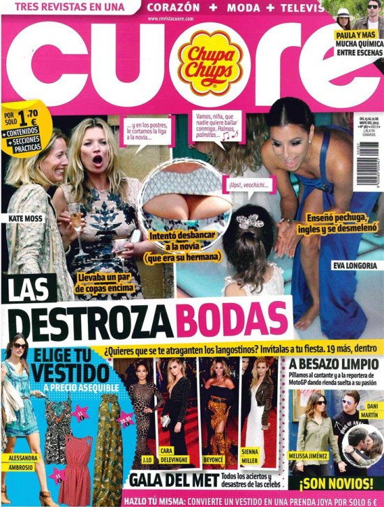 CUORE portada 15 de Mayo 2013