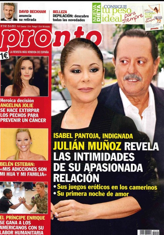 PRONTO portada 20 de Mayo 2013