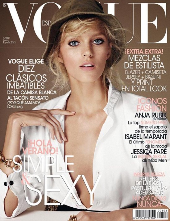 VOGUE portada Junio 2013