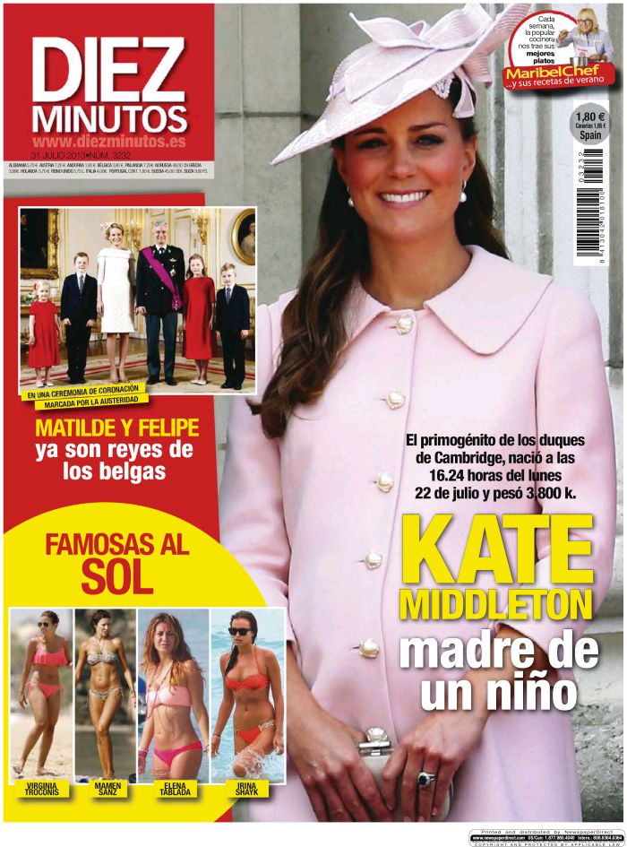 DIEZ MINUTOS portada 24 de Julio 2013