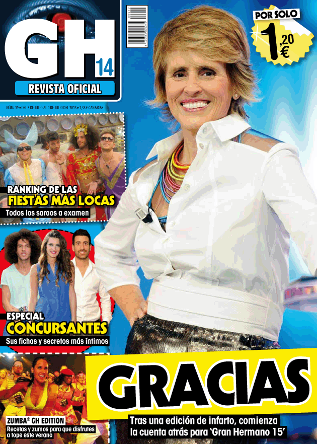 GRAN HERMANO portada 08 de Julio 2013
