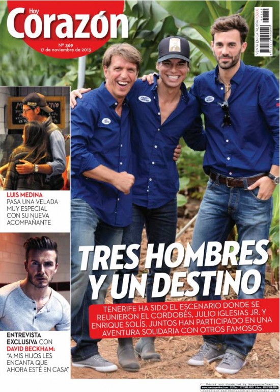 HOY CORAZON portada 18 de Noviembre 2013