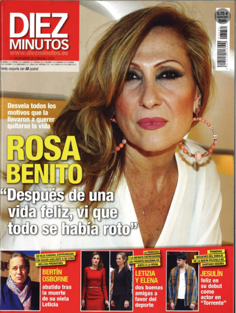 DIEZ MINUTOS portada 4 de Diciembre 2013