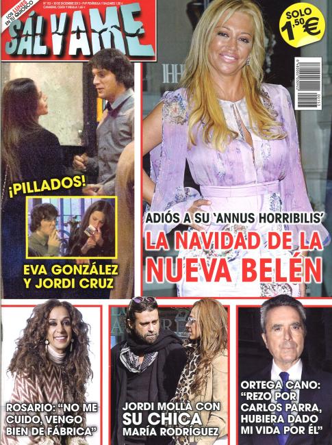 SALVAME portada 23 de Diciembre 2013