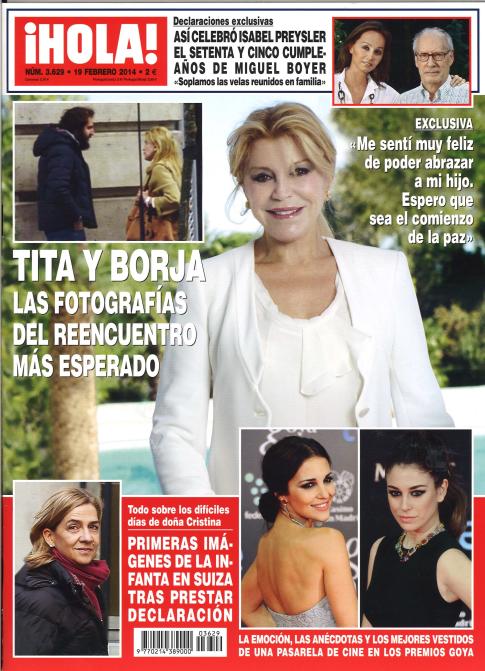 HOLA portada 12 de Febrero 2014