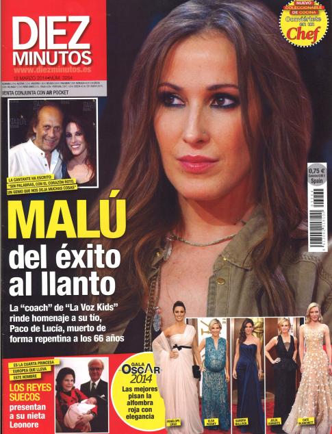 DIEZ MINUTOS portada 5 de Marzo 2014