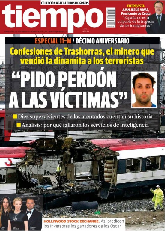 TIEMPO portada 02 de Marzo 2014