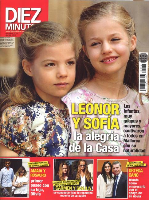 DIEZ MINUTOS portada 23 de Abril 2014