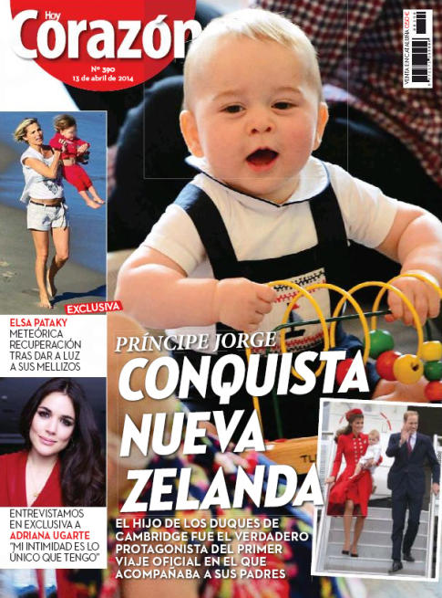 HOY CORAZON portada 14 de Abril 2014