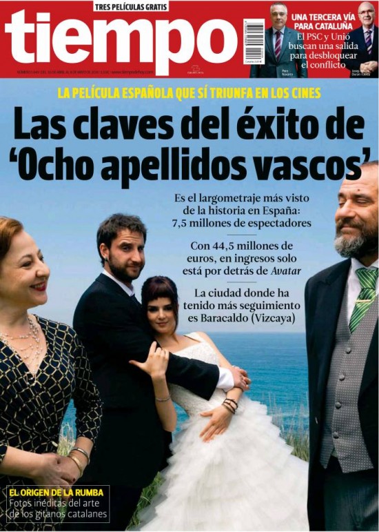 TIEMPO portada 4 de Mayo 2014