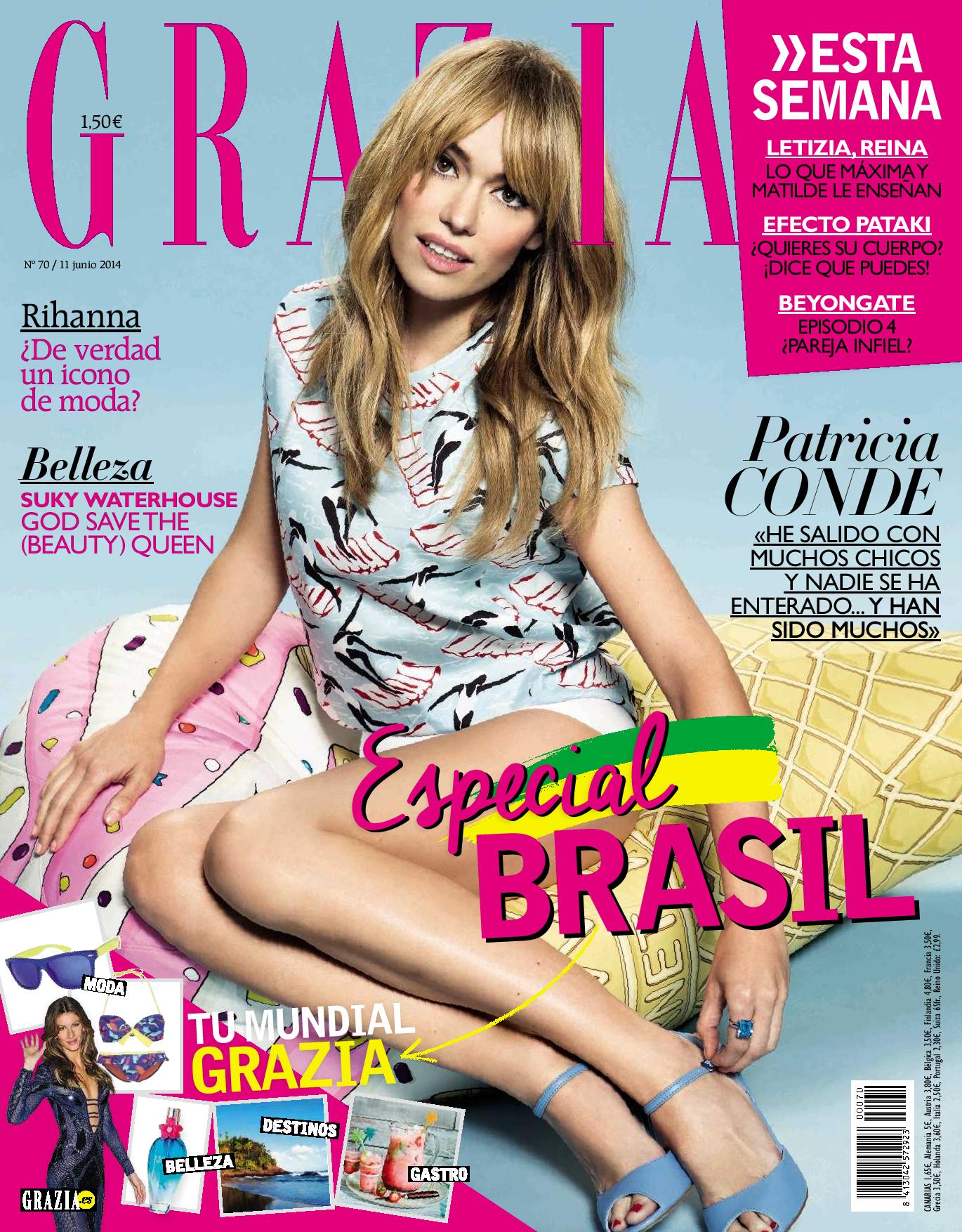 GRAZIA portada 11 de junio 2014