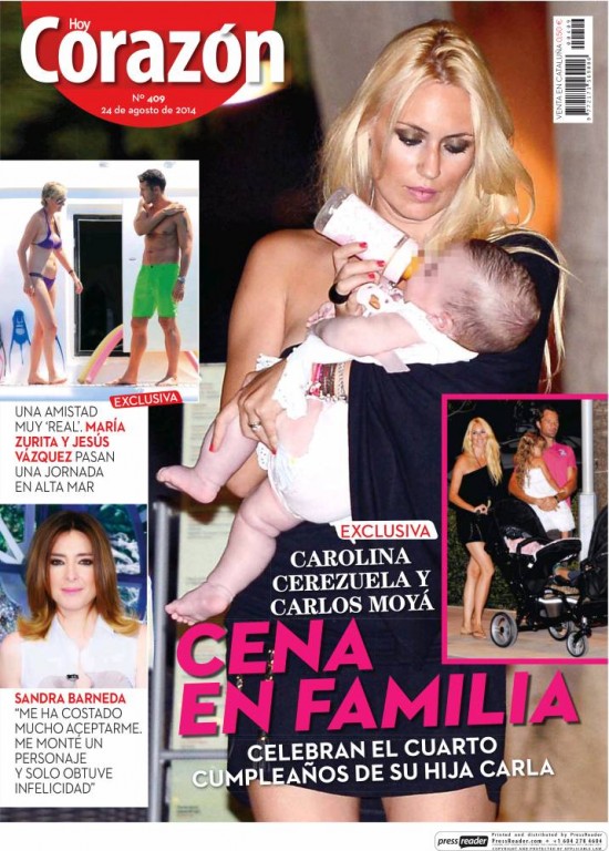 HOY CORAZON portada 25 de Agosto 2014