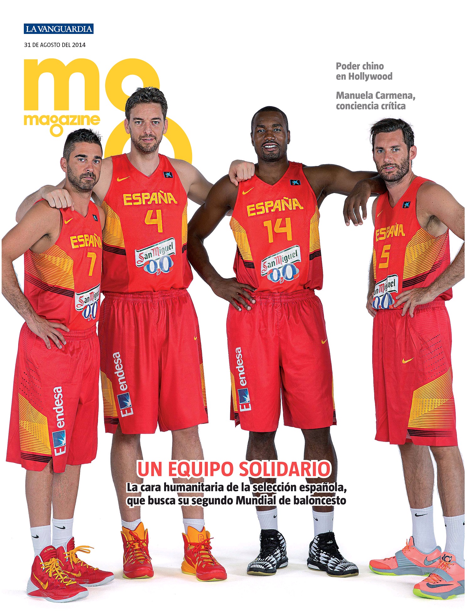 MEGAZINE portada 31 de Agosto 2014