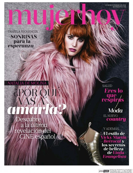 MUJER HOY portada 23 de Noviembre 2014