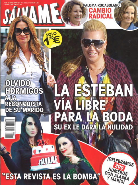 SALVAME portada 17 de Noviembre 2014