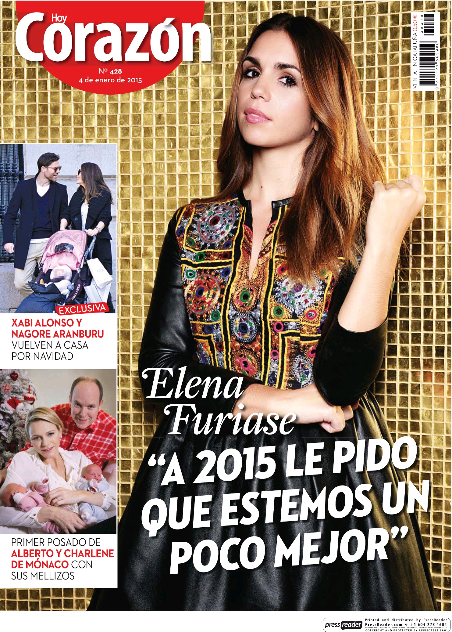 HOY CORAZON portada 4 de Enero 2015