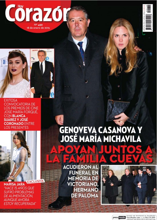 HOY CORAZON portada 18 de Enero 2015