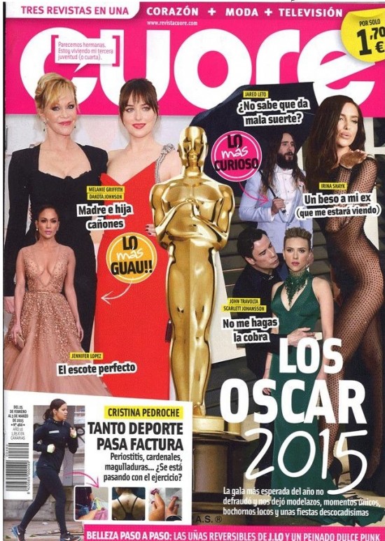 CUORE portada 25 de Febrero 2015