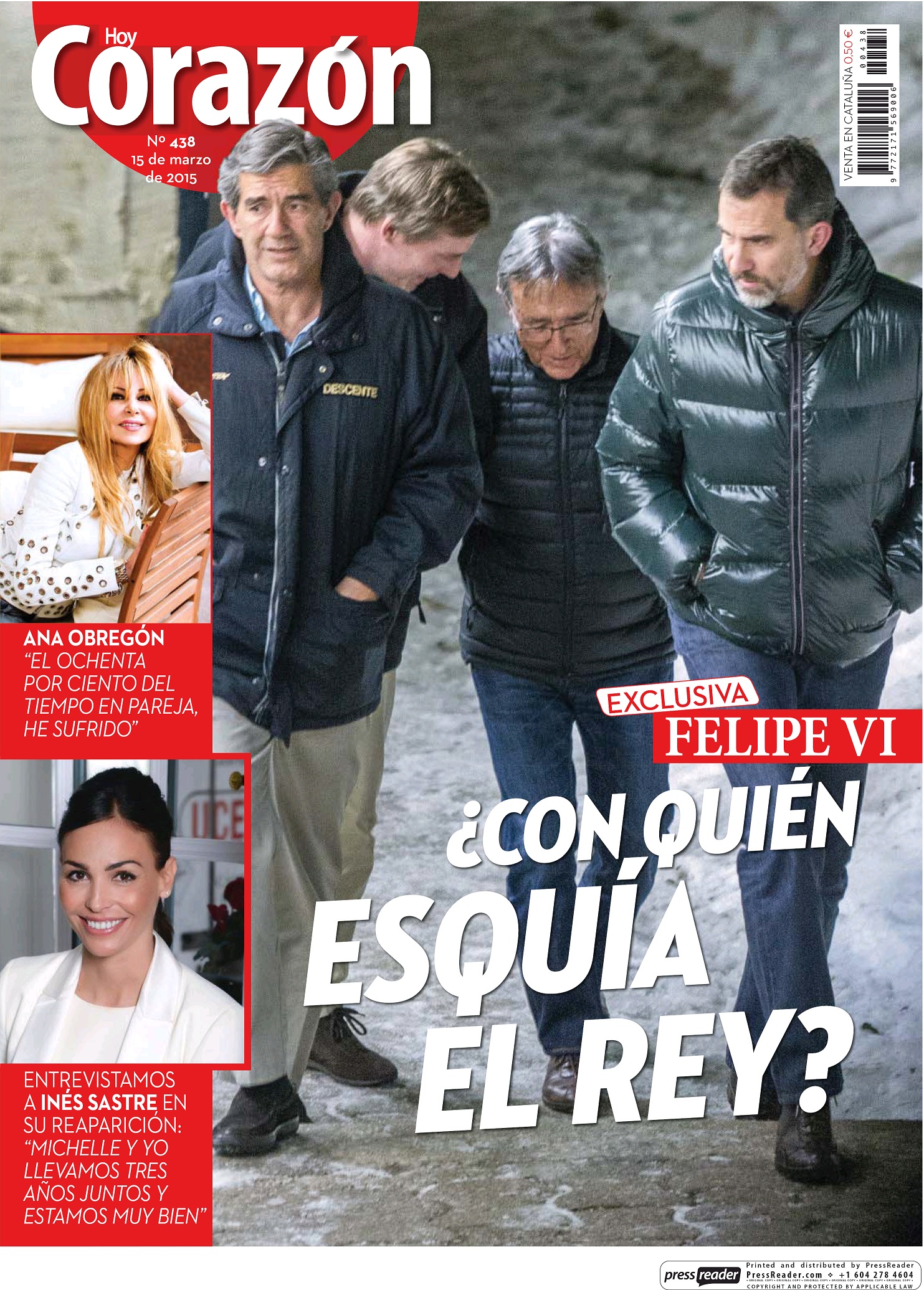 HOY CORAZON portada 15 de Marzo 2015