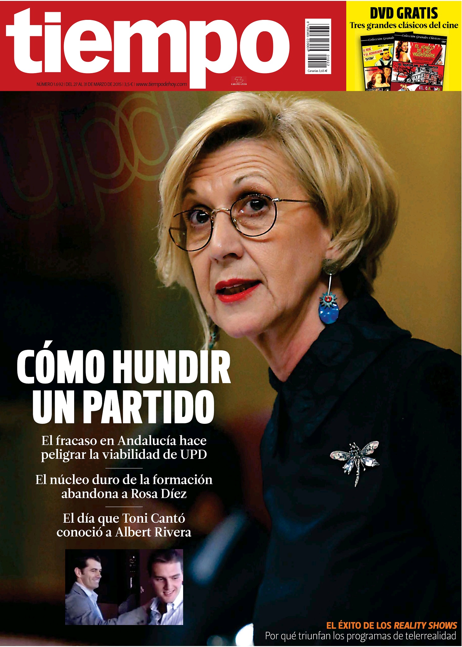 TIEMPO portada 25 de Marzo 2015
