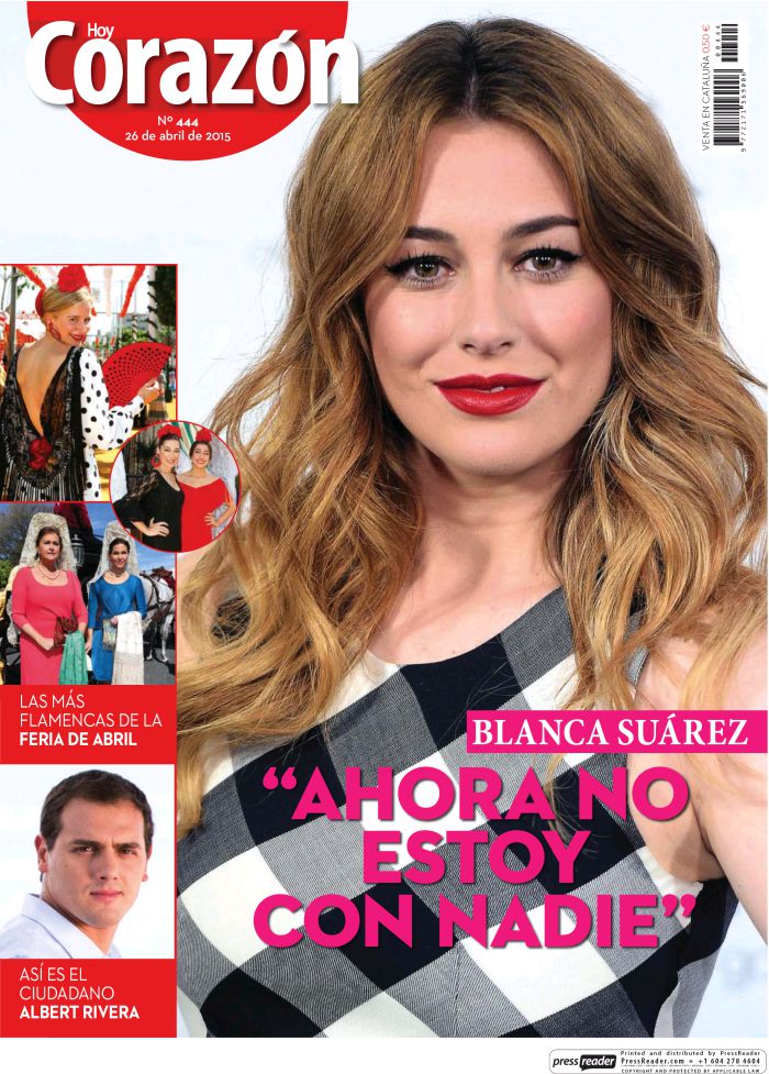 HOY CORAZON portada 26 de Abril 2015