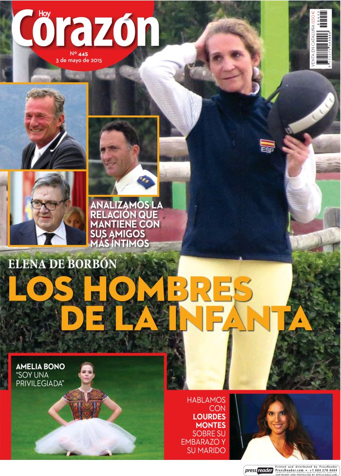 HOY CORAZON portada 3 de Mayo 2015