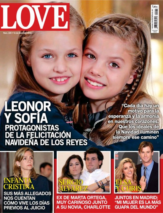 LOVE portada 9 de Diciembre 2015